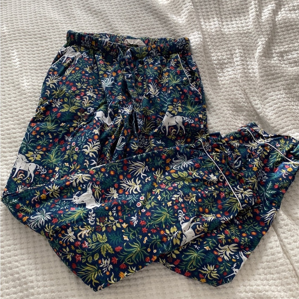 Printfresh unicorn’s garden pajama pants